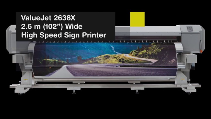 Impressora de grande formato - ValueJet 2638X - MUTOH