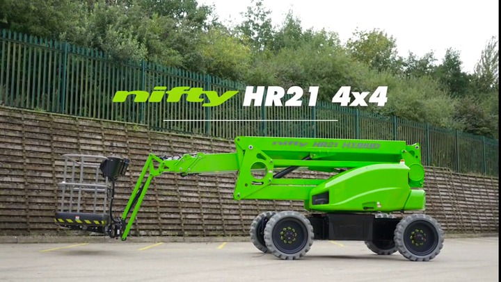 Plataforma elevatória articulada autopropelida - HR21 4x4 - Niftylift - a  diesel / com bateria / híbrida