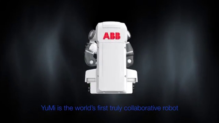 Cobot YuMi® – IRB 14000 ABB Robotics articulated 14-axis