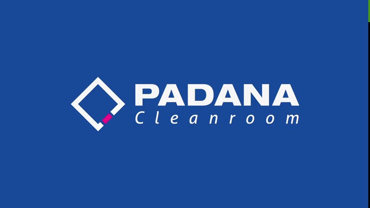 Sliding door - PADANA CLEANROOM srl - aluminum / glass / for clean