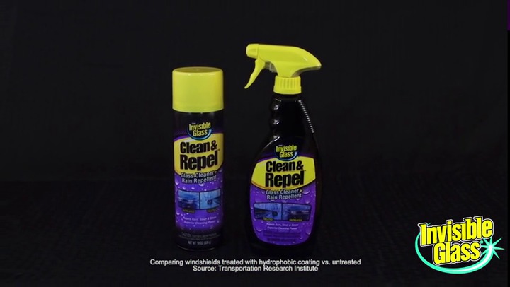 Stoner Invisible Glass Clean & Repel, auto glass cleaner, rain