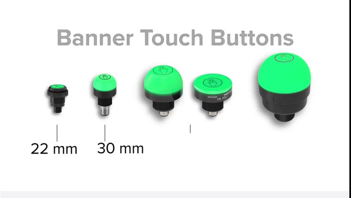 Touch switch - K50 PRO TOUCH SERIES - BANNER ENGINEERING CORP