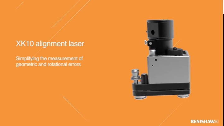 Laser alignment system - XK10 - RENISHAW - for machine tools Laser alignment system - XK10 - RENISHAW - for machine tools