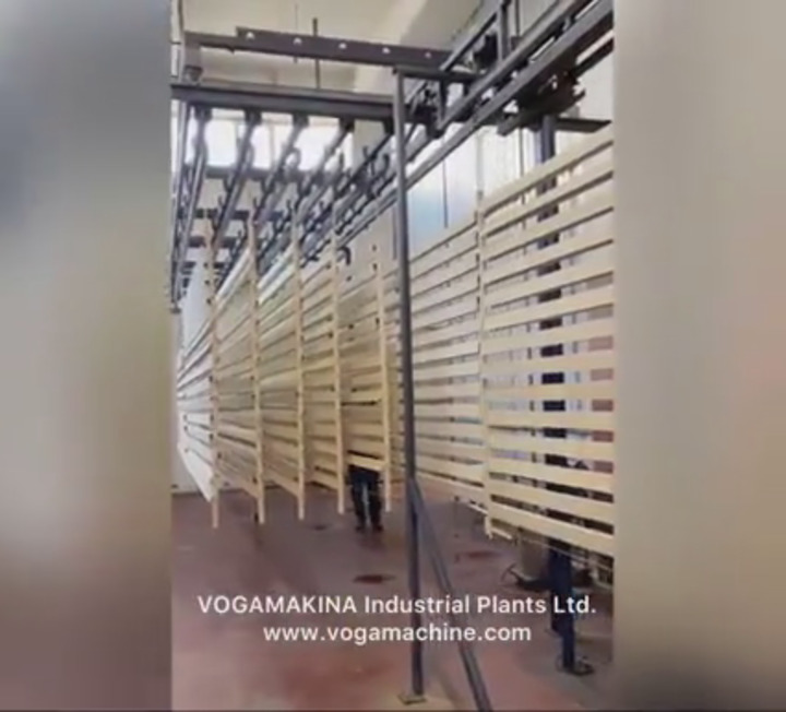 Curing oven - VMBFJ - VOGAMAKINA INDUSTRIAL PLANTS COMPANY Ltd. - chamber /  air circulating / forced convection