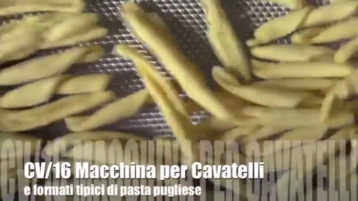 Cavatelli forming machine - CV/16-N - PAMA ROMA - trofie