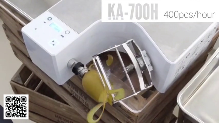 Pineapple peeling machine - KA-720P - ASTRA - knife / fully-automatic /  stainless steel