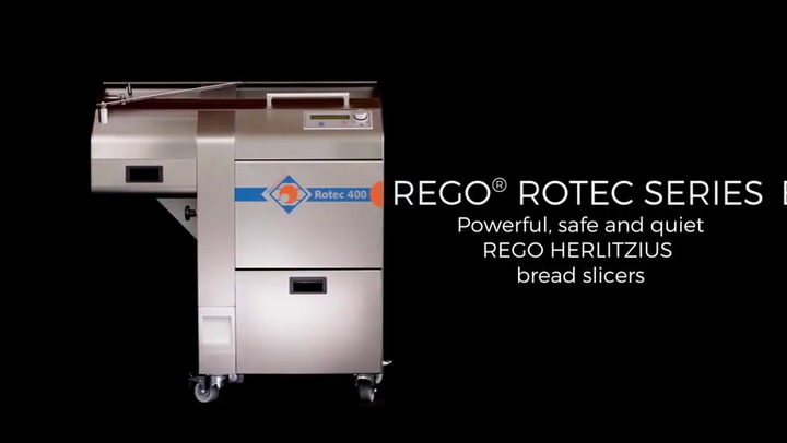 Automatic industrial bread slicer - DG 45 - Rego Herlitzius GmbH - disc
