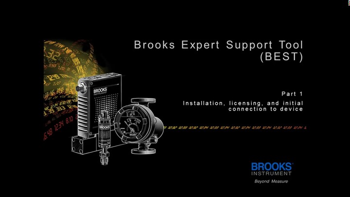 Gas pressure controller SLA58 series Brooks Instrument flow