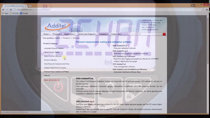 Manómetro digital Additel ADT680A - Primametrology