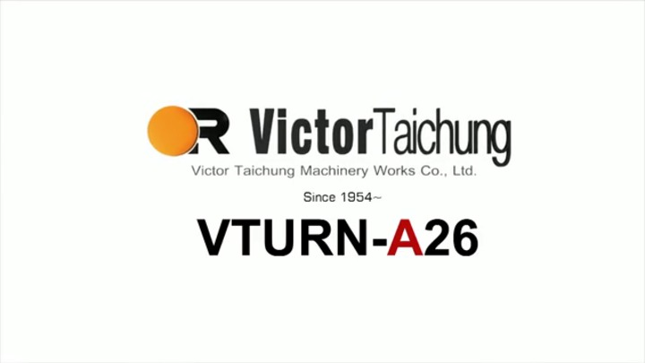 CNC turning center - VTURN-16/20/26 - VICTOR - 3-axis / cutting