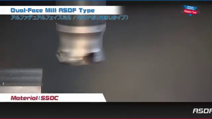 Shell-end milling cutter - ASD series